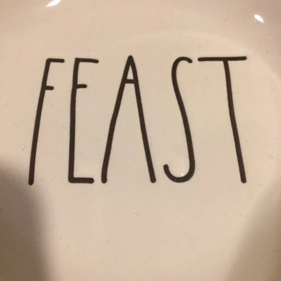 Rae Dunn FEAST Spoon Rest thanksgiving NWT holiday - Picture 2 of 3